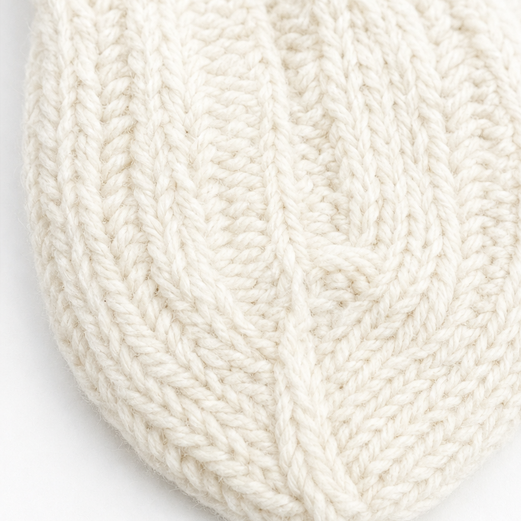 Cablelle Cable-Knit Knee-High Socks - Elena Harper