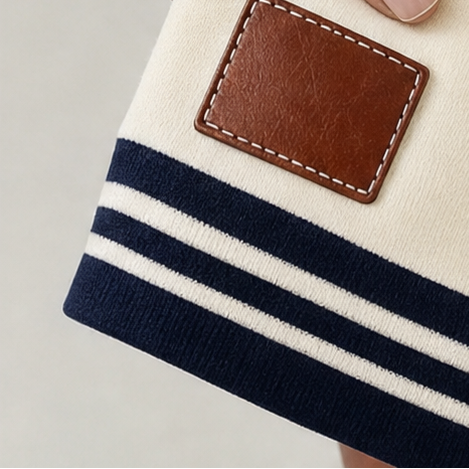 Dorellia Contrast-Stripe Half-Zip Polo Dress - Elena Harper