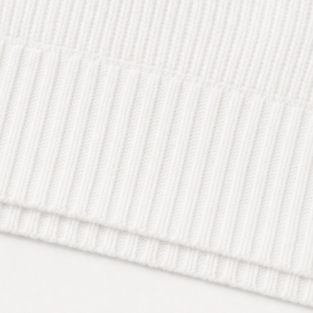 Buttonelle Ribbed Henley Button-Front Sweater - Elena Harper