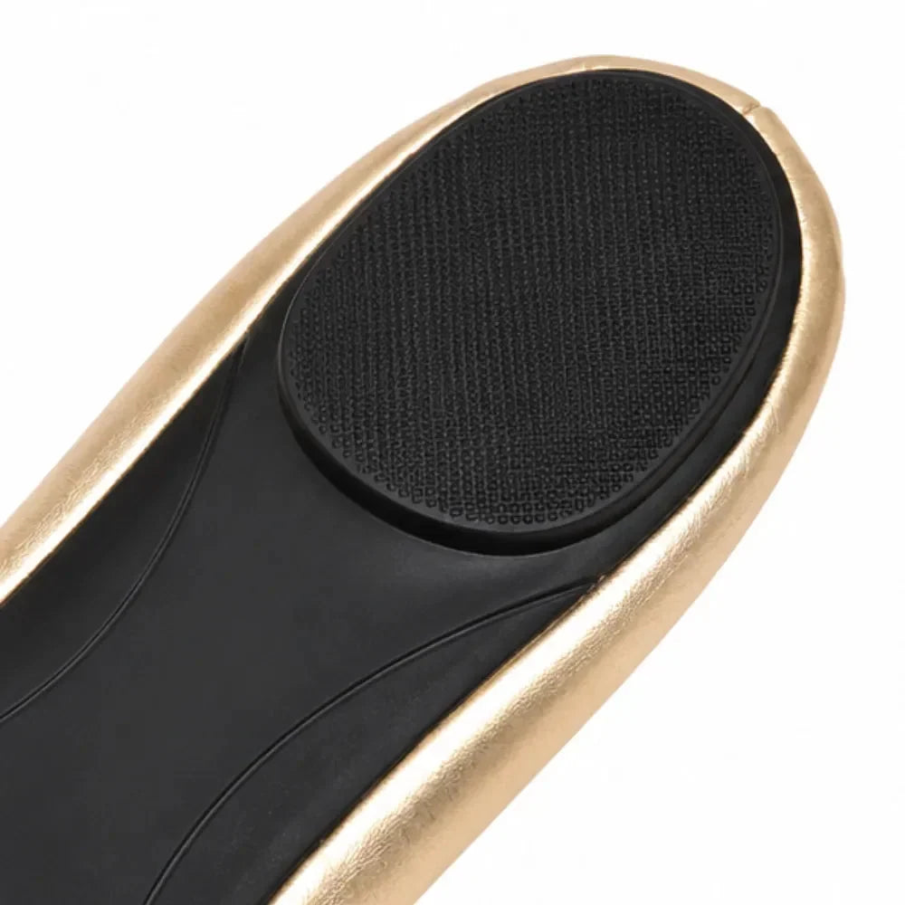 Belluna Foldable Ballet Flats with Matching Travel Pouch - Elena Harper