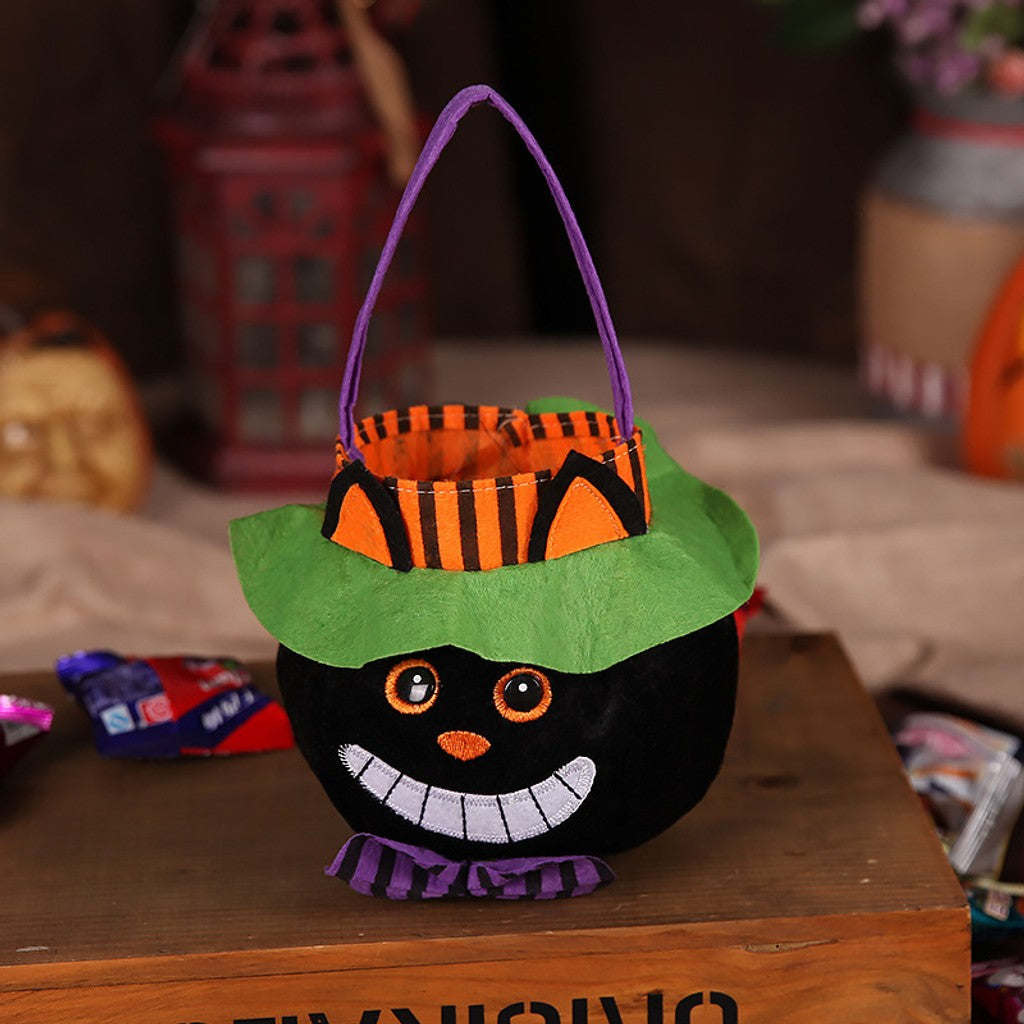 Halloween Candy Bag – Pumpkin & Witch