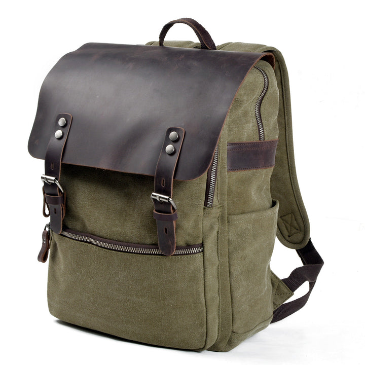 Cotton Canvas Backpack REINE - Elena Harper
