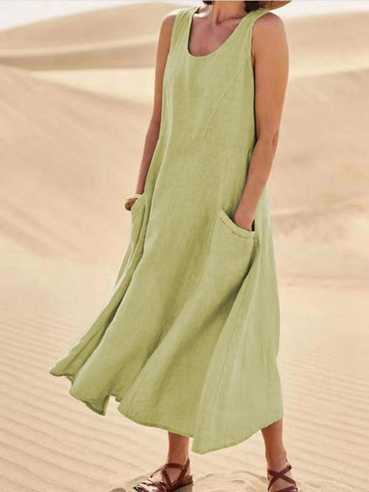 Kim | Flowing and Fresh Midi Dress