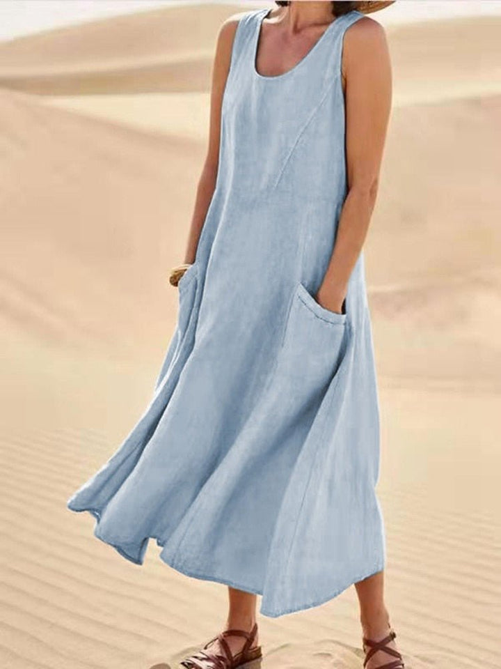 Kim | Flowing and Fresh Midi Dress
