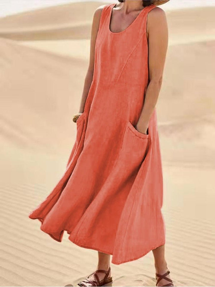 Kim | Flowing and Fresh Midi Dress