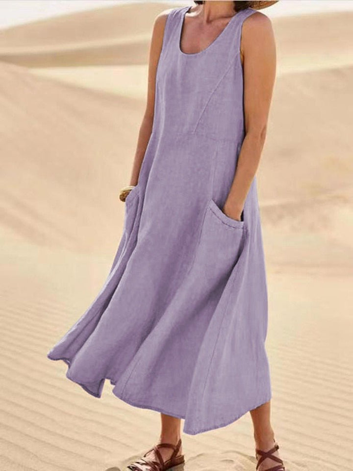 Kim | Flowing and Fresh Midi Dress