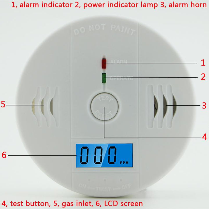 Digital Smoke and Carbon Monoxide Detector