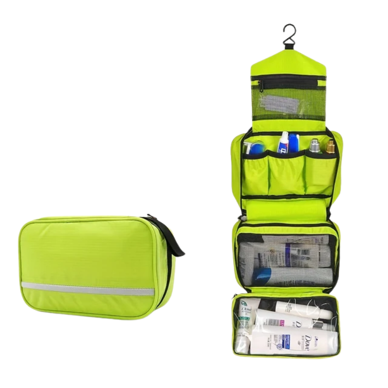 Compact Hanging Toiletry Bag for Travel