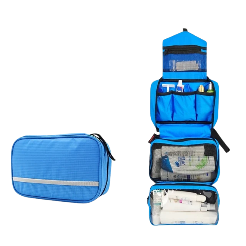 Compact Hanging Toiletry Bag for Travel