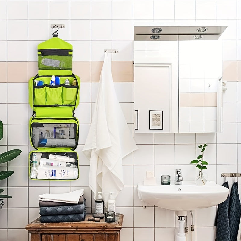 Compact Hanging Toiletry Bag for Travel