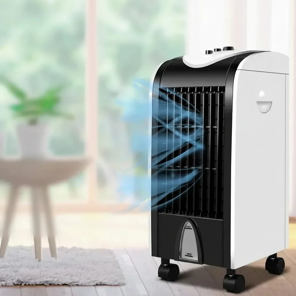 Compact Portable Evaporative Cooler for Personal Comfort
