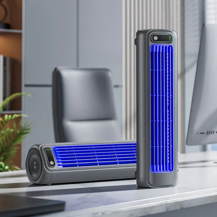 Cordless Bladeless Air Cooler for Desks