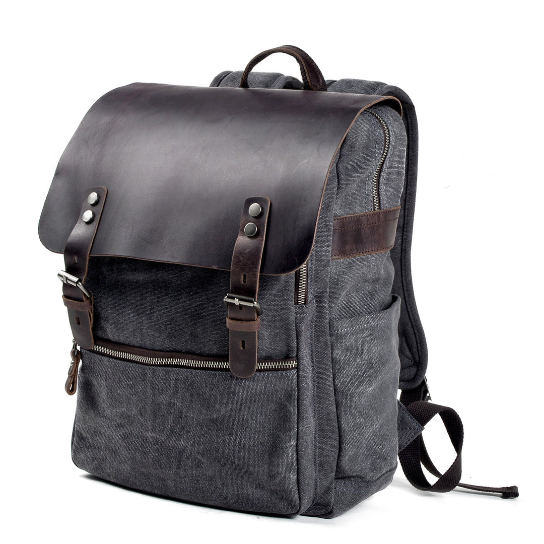 Cotton Canvas Backpack REINE - Elena Harper