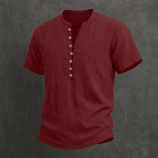 LAURENT MONACO | SUMMER BUTTON-UP SHIRT FOR MEN