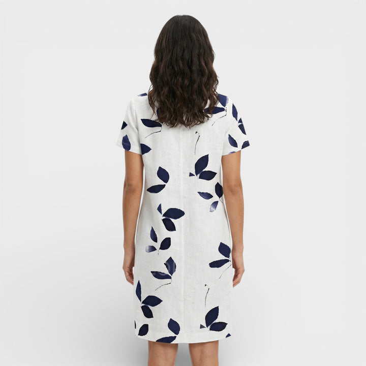Vintage Mini Dress V-Neck, view 4 - Elena Harper