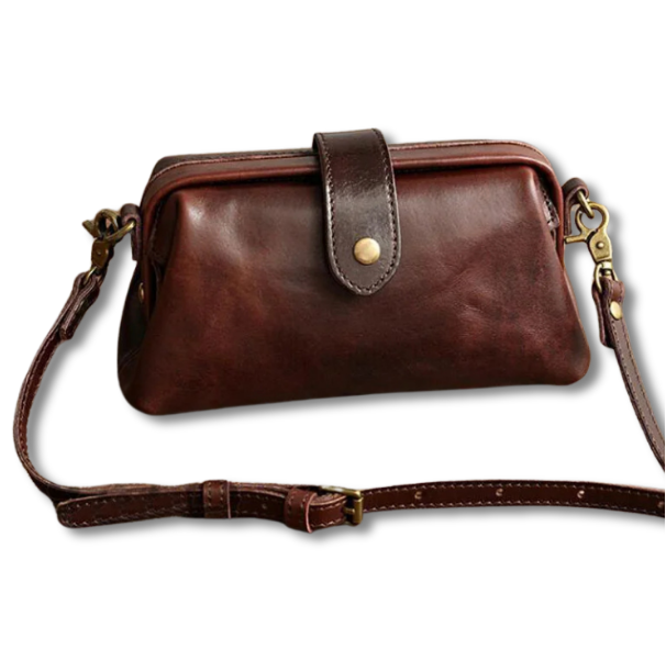Edis | Classic Retro Shoulder Bag in Compact Format
