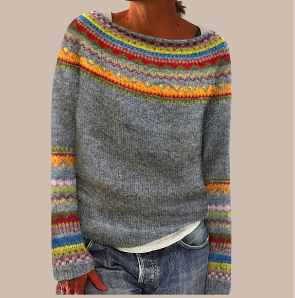 Bella Chic Sweater - Elena Harper