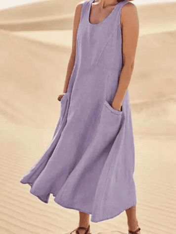 Ellie Elegant Dress with Pockets - Elena Harper