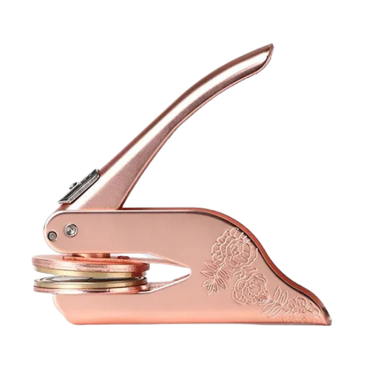 Custom Library Embosser - Elegant Book Marking Tool