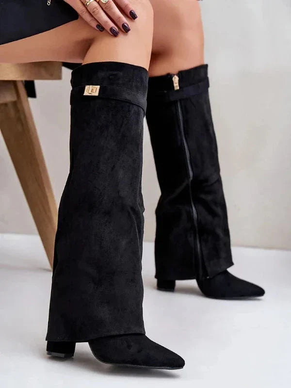 Via Trendy Shark Boots, view 10 - Elena Harper