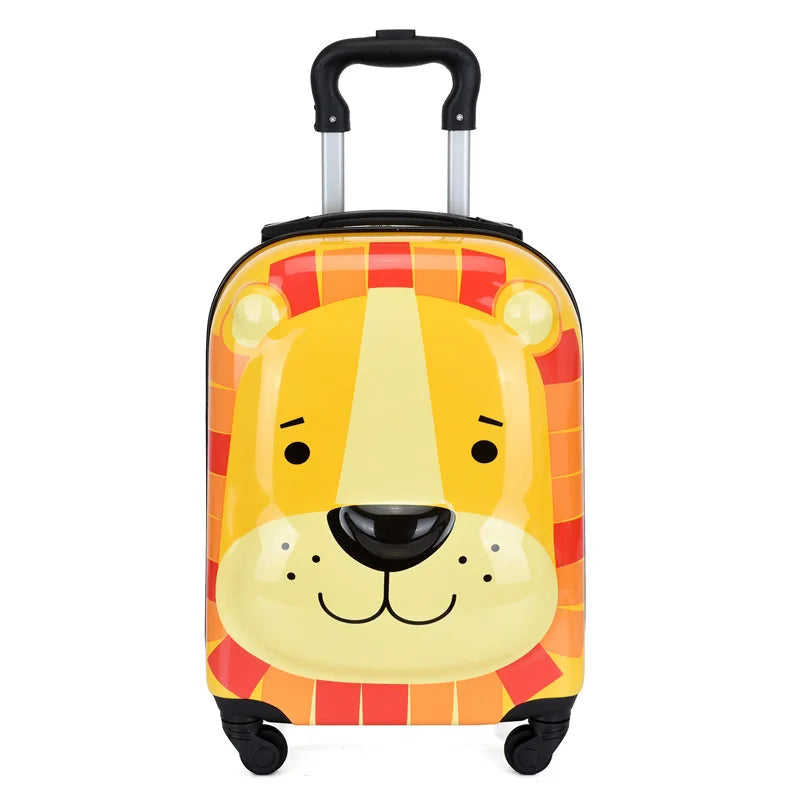 Kids' Animal Hard Shell Carry-On Suitcase for Happy Travels
