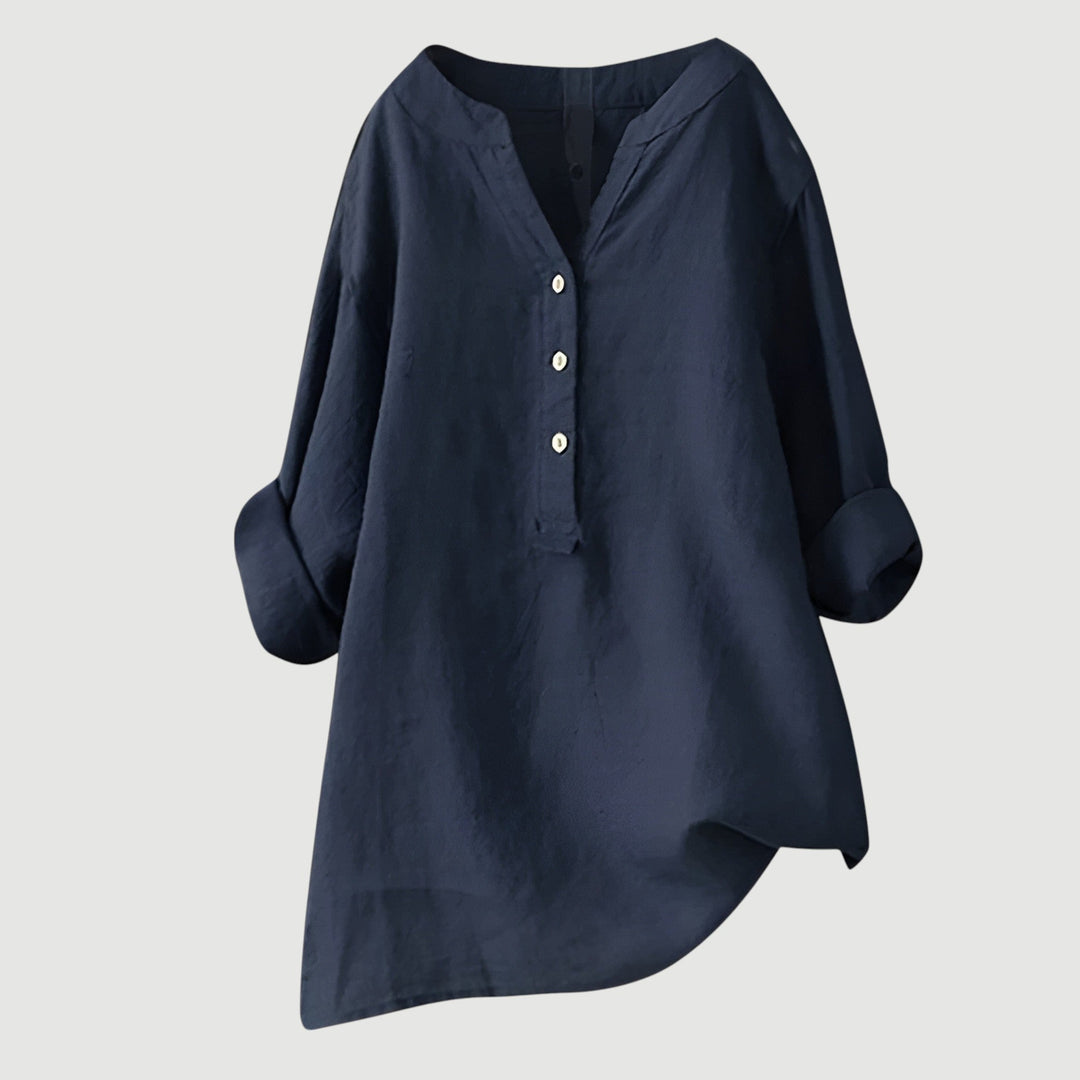 Nayeli AIRY AND COMFORTABLE SHIRT WITH BUTTONS - Elena Harper