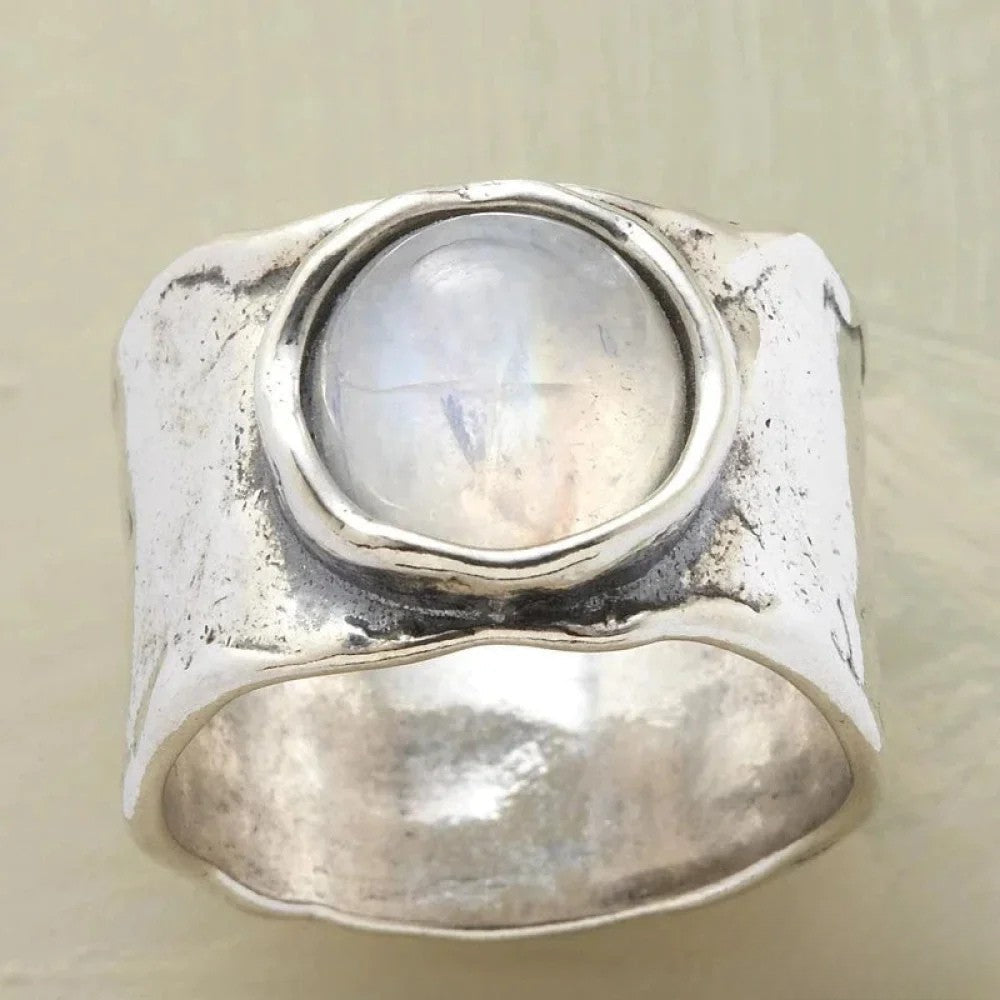 Antique Ring with Stone - Elena Harper