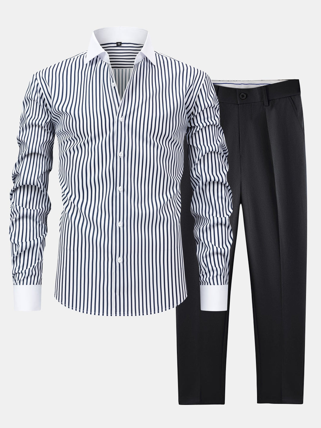 WINCHESTER STRIPED SHIRT & SLIM FIT PANTS