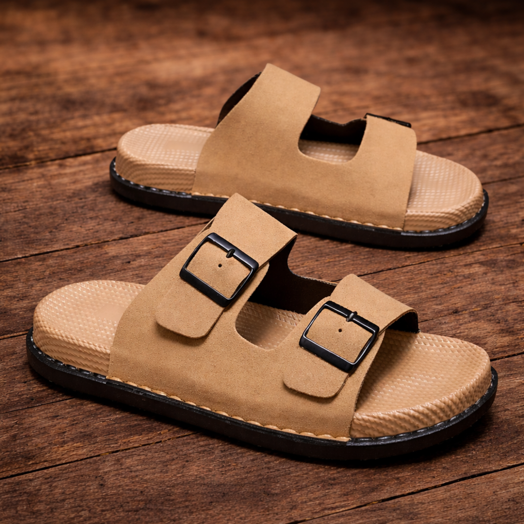 Adjustable Buckle Sandals - Elena Harper