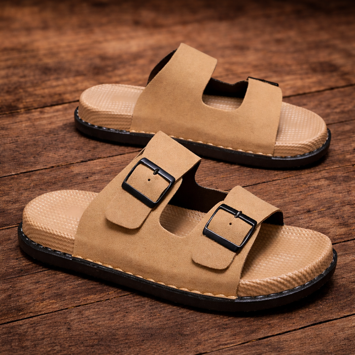 Adjustable Buckle Sandals - Elena Harper