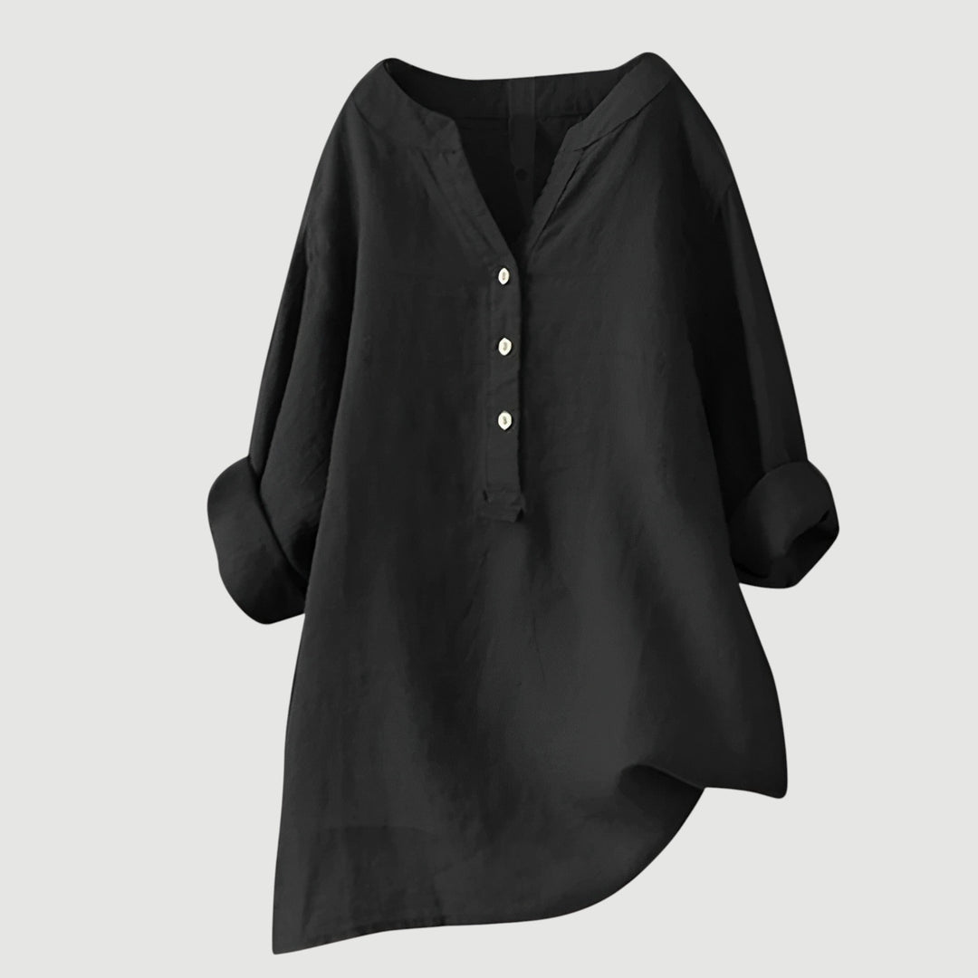 Nayeli AIRY AND COMFORTABLE SHIRT WITH BUTTONS - Elena Harper