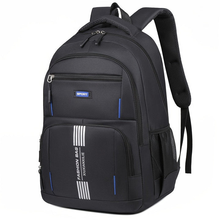 Men's Durable Leather Backpack - Timeless Utility for Daily Carry