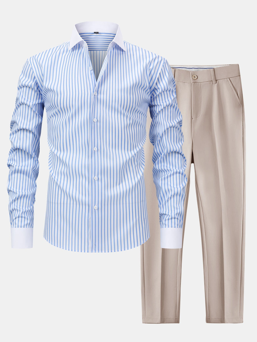 WINCHESTER STRIPED SHIRT & SLIM FIT PANTS