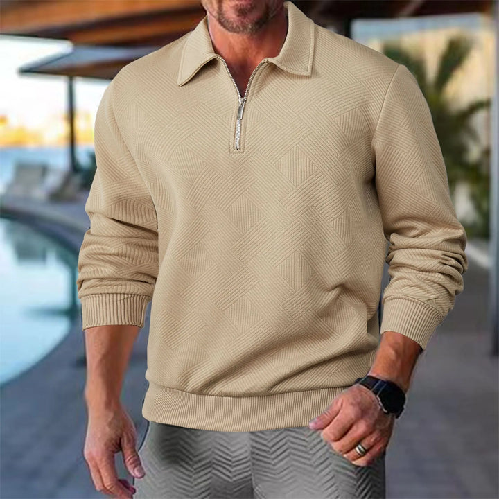 Victor - Premium Quarter Zip Sweater