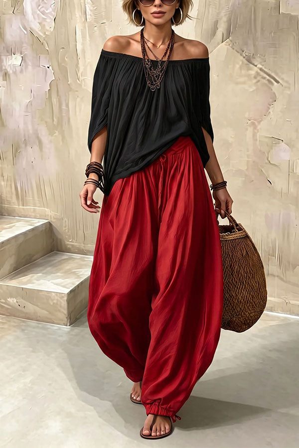 Elena Boho Chic Two-Piece Set