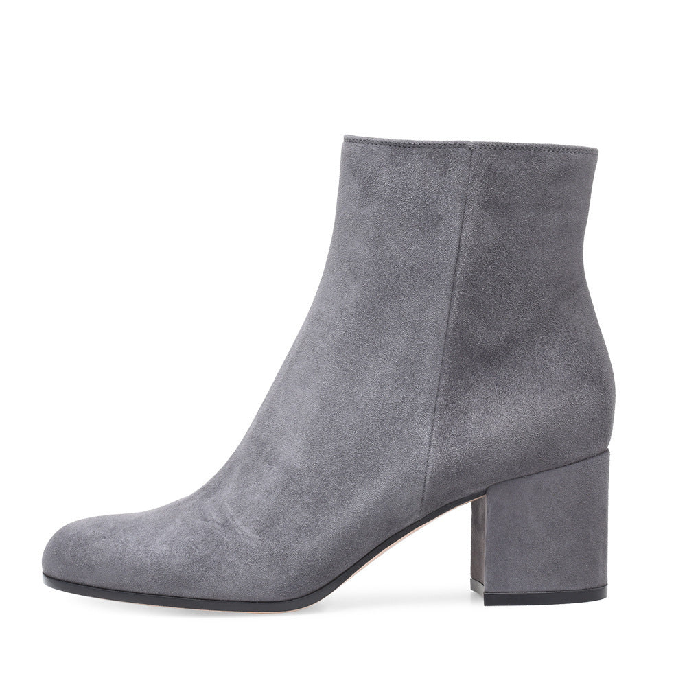 Women’s Chunky Heel Round-Toe Mid-Heel Boots Varelle, view 3 - Elena Harper