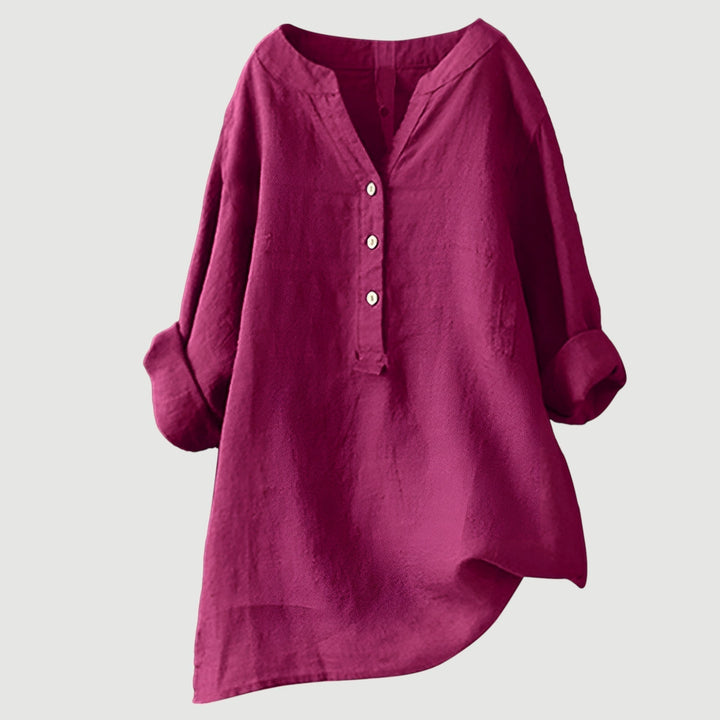 Nayeli AIRY AND COMFORTABLE SHIRT WITH BUTTONS - Elena Harper
