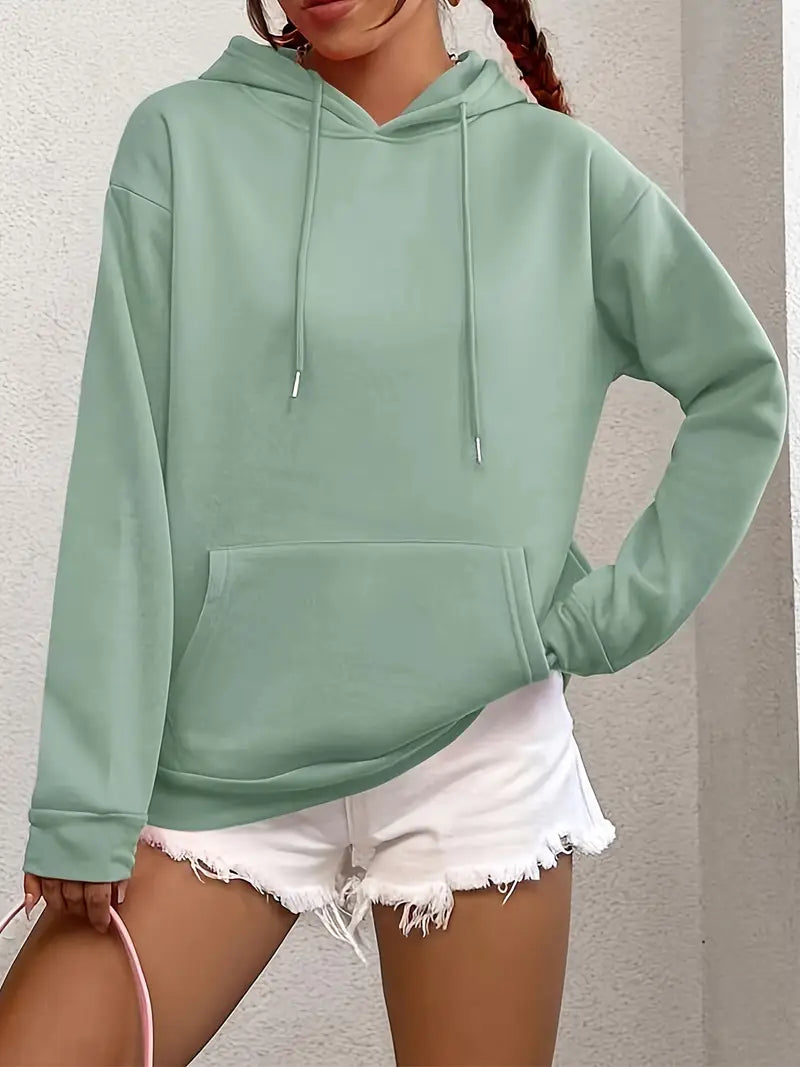 Vanora Long Sleeve Hoodie with Pockets - Elena Harper