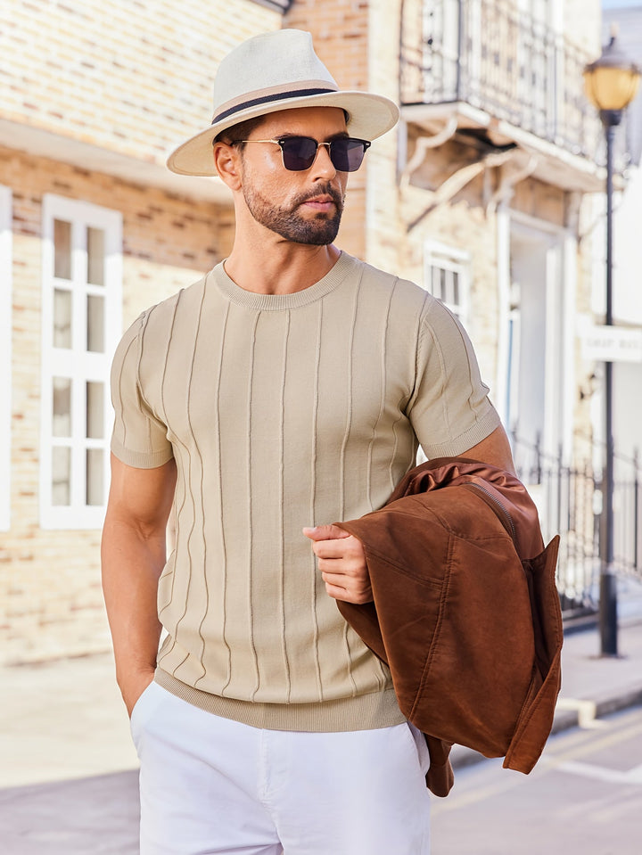 ELENA HARPER™  |  COTTON KNIT SHIRT FOR MEN