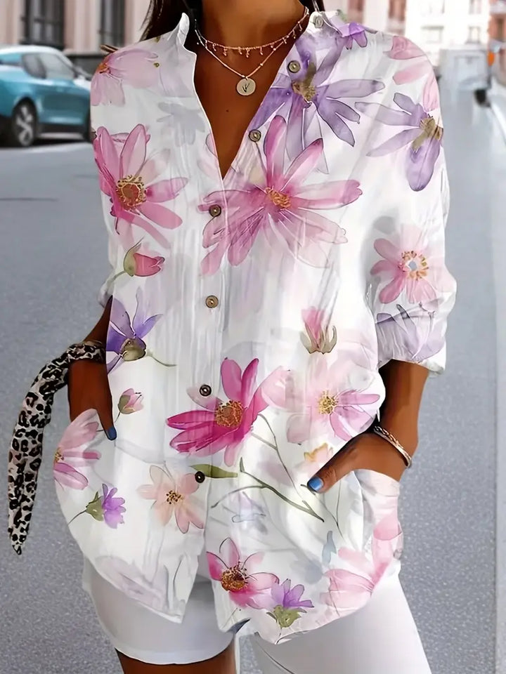 VIVIAN – BLOSSOM SERENITY BLOUSE