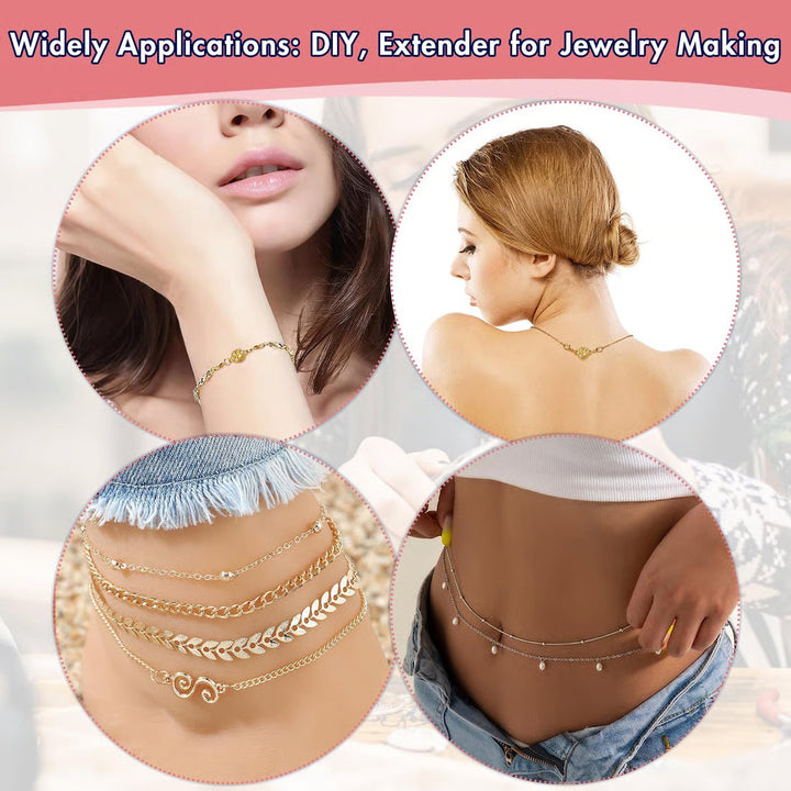 Claspella Magnetic Necklace Clasp Connectors, 12 Pcs - Elena Harper