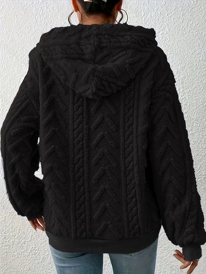 Andrine - Long Sleeve Hooded Jacket