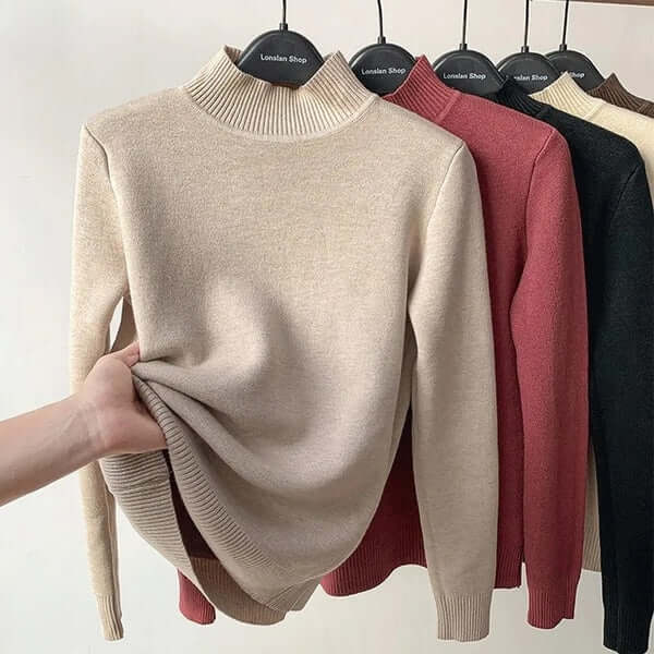 Women's Plush Knitted Sweater