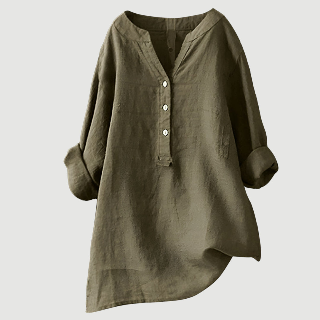 Nayeli AIRY AND COMFORTABLE SHIRT WITH BUTTONS - Elena Harper
