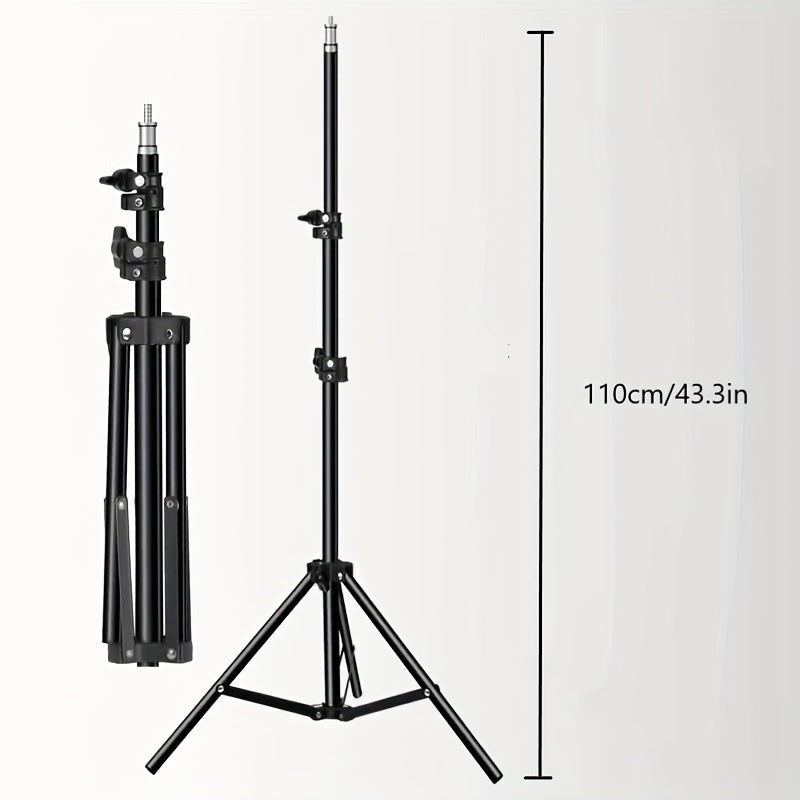 Professional Adjustable Light Stand & Lamp for Studio Photography