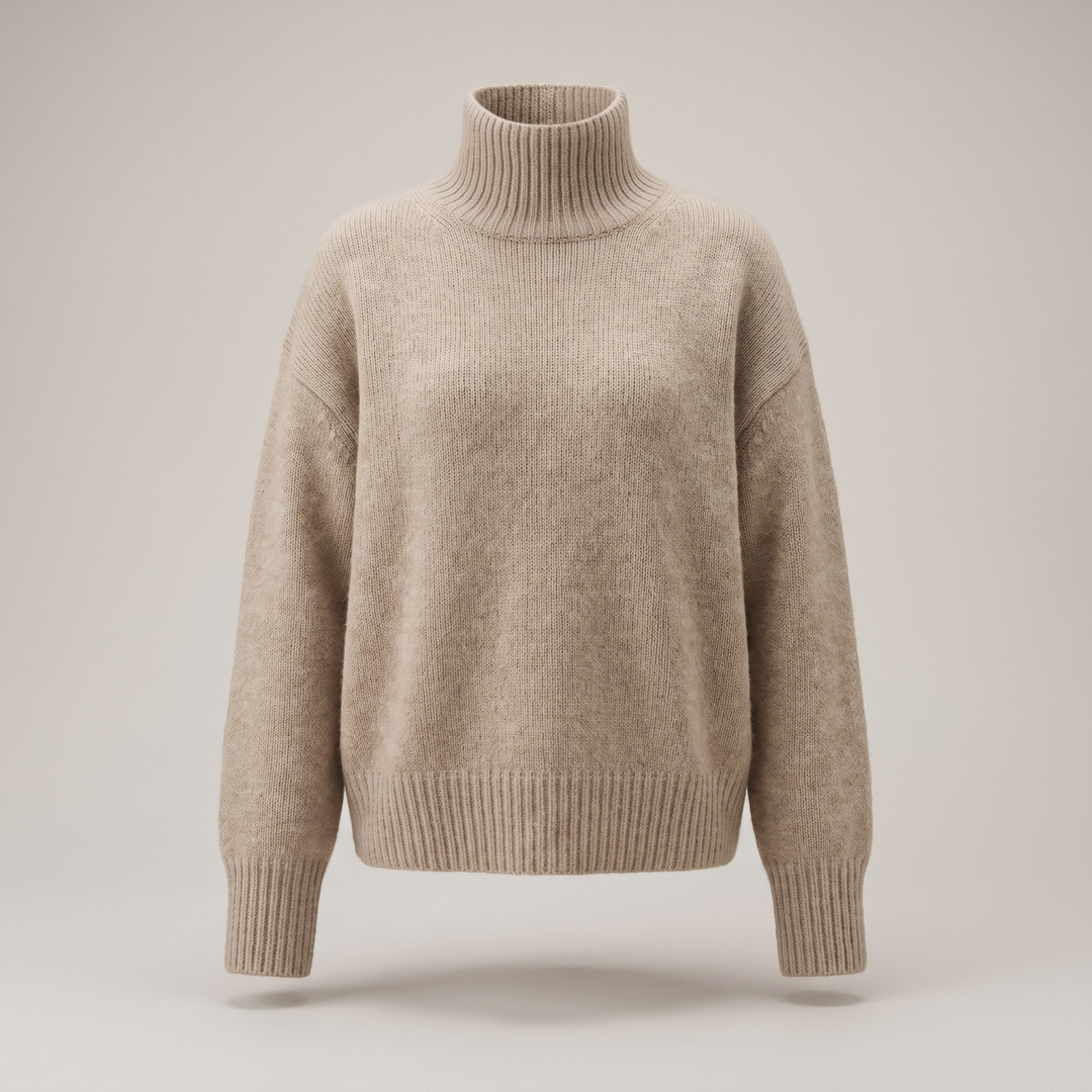 Elina | Luxurious and Soft Cashmere Turtleneck Sweater