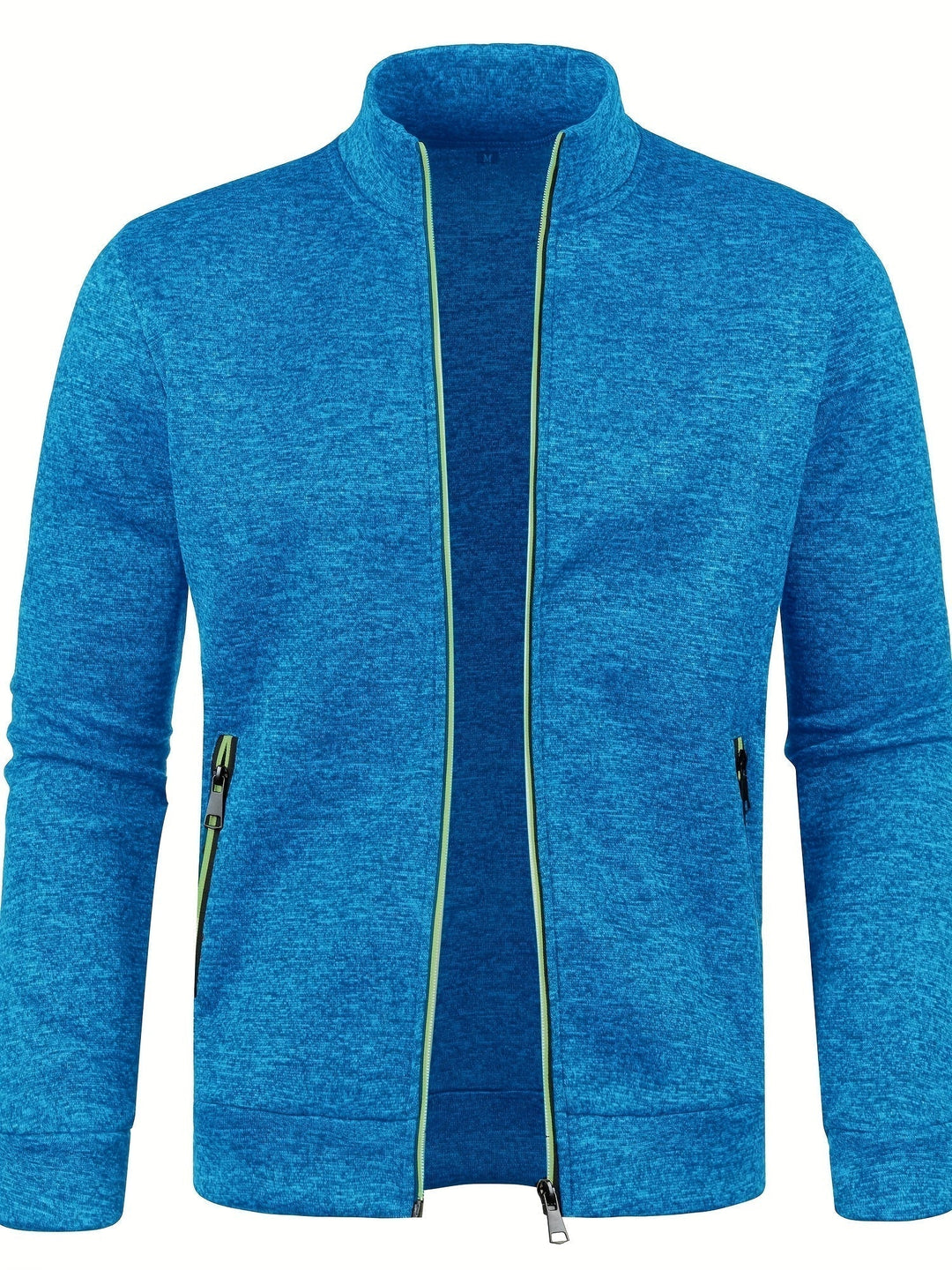Elegant Zipped Cardigan for Men – Comfortable Knit Sweater