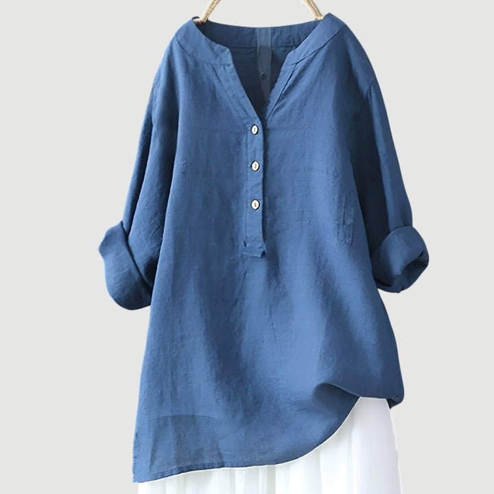 Nayeli AIRY AND COMFORTABLE SHIRT WITH BUTTONS - Elena Harper