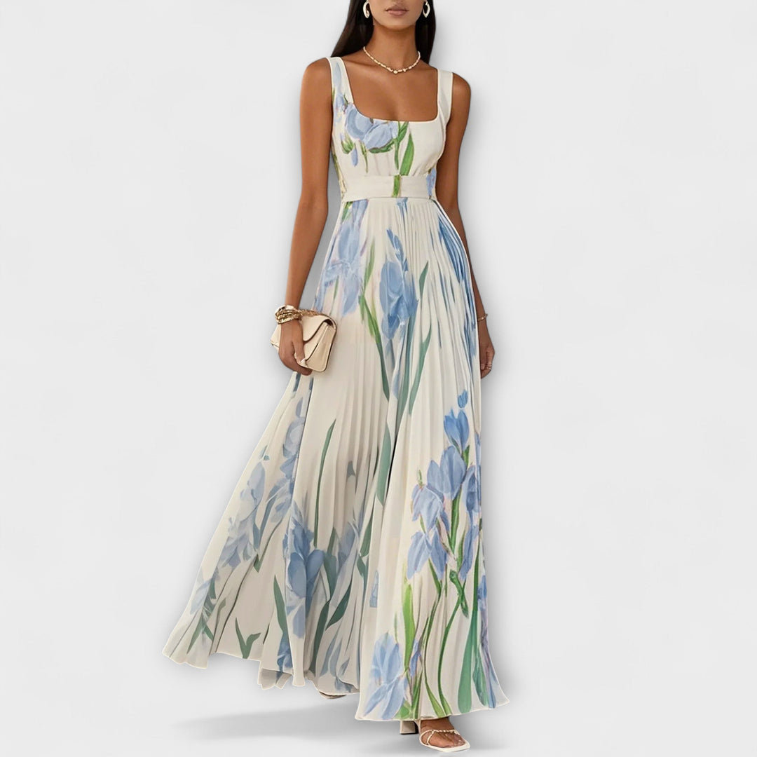 Sofia Blooming Elegance Maxi Dress - Elena Harper