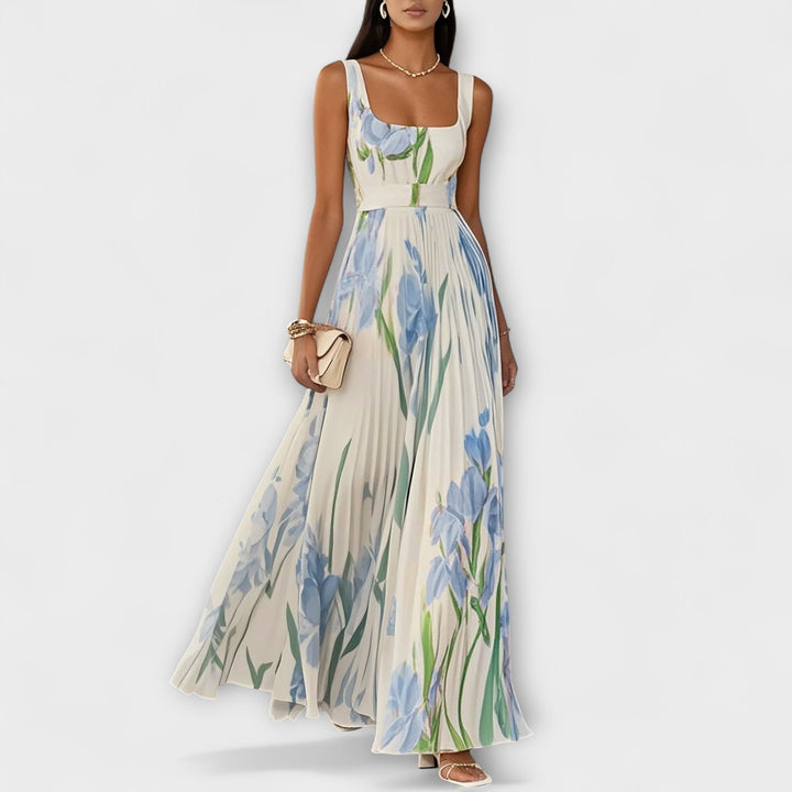 Sofia Blooming Elegance Maxi Dress - Elena Harper